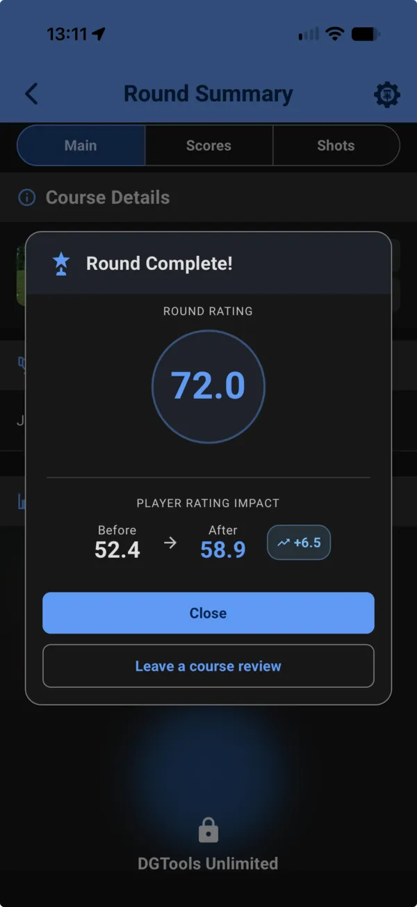 Shot map replay